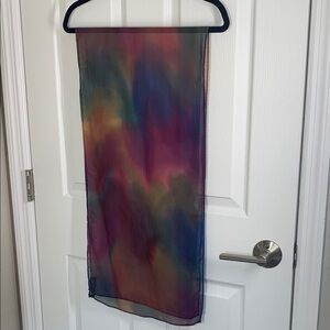 Rivelino multicolor silk scarf
